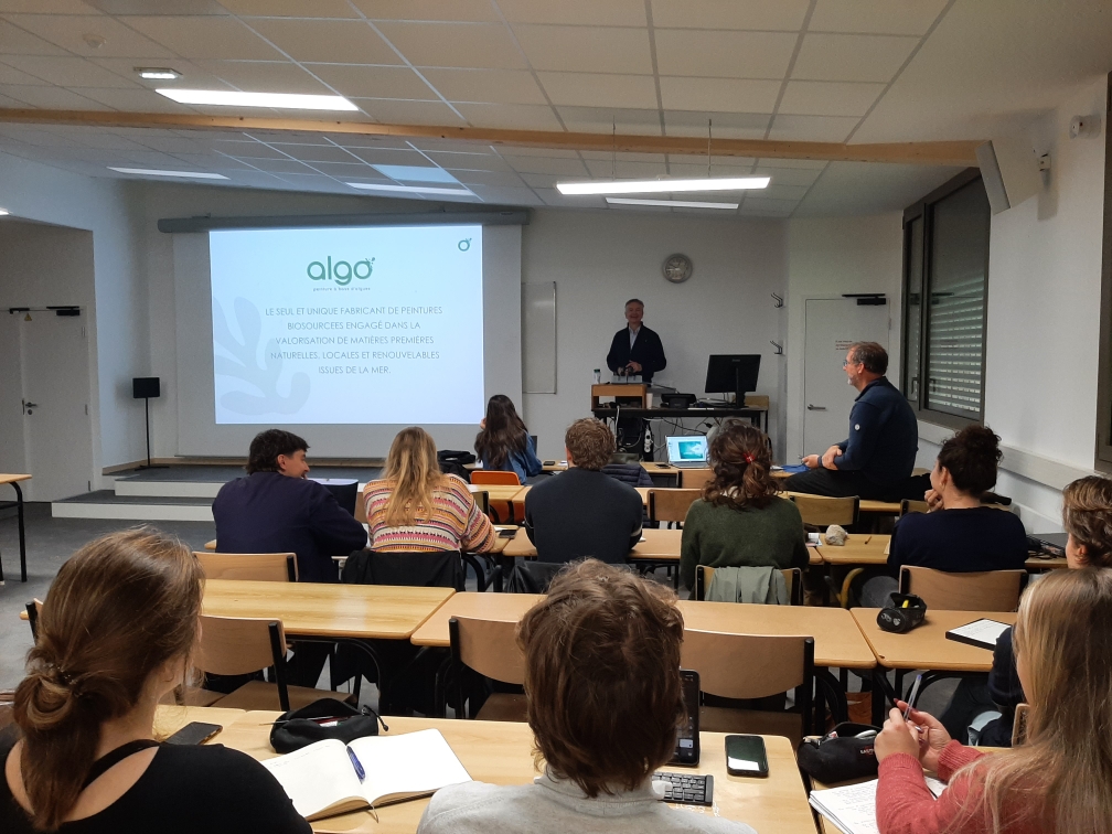 Intervention à l'ENSAB 