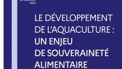 Rapport du Haut commissariat au plan : Le développement de l’aquaculture : Un enjeu de souveraineté alimentaire