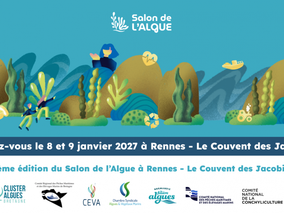 Salon de l'algue : inscrivez-vous avant le 31 octobre pour être exposant
