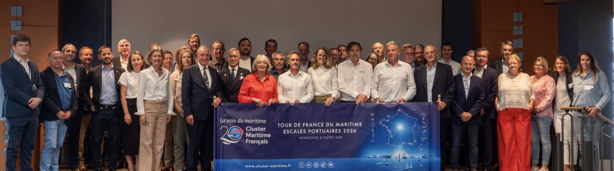 La tournée du Cluster Maritime Français a fait étape à Saint-Malo