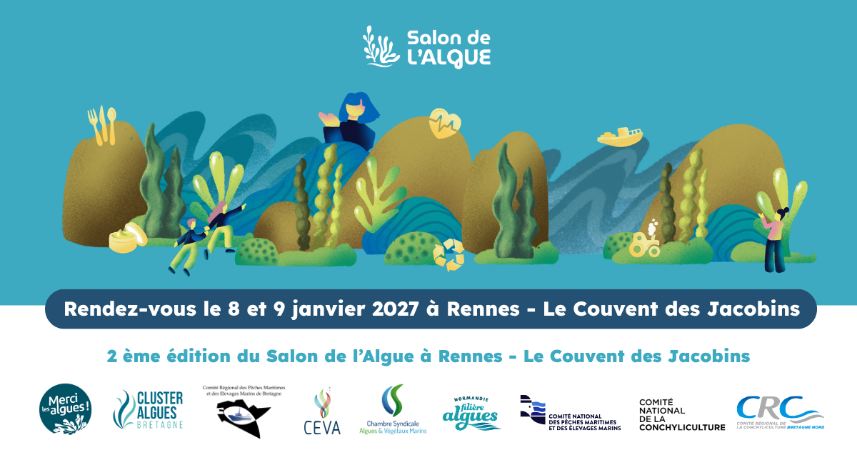 Salon de l'algue : inscrivez-vous avant le 31 octobre pour être exposant